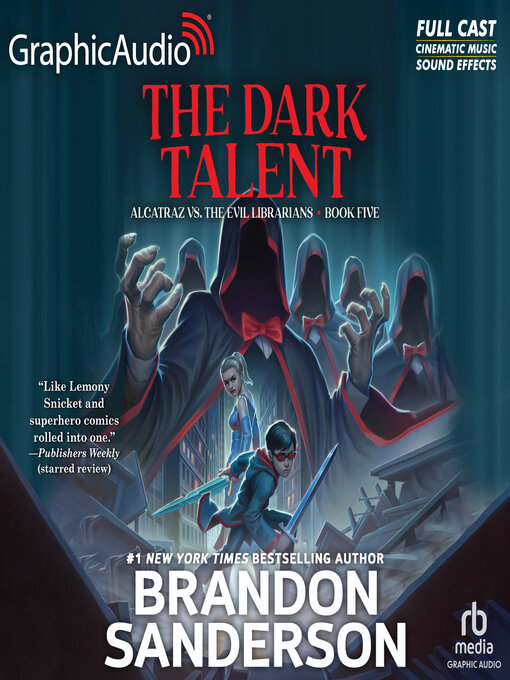 Title details for Alcatraz Versus the Dark Talent by Brandon Sanderson - Wait list